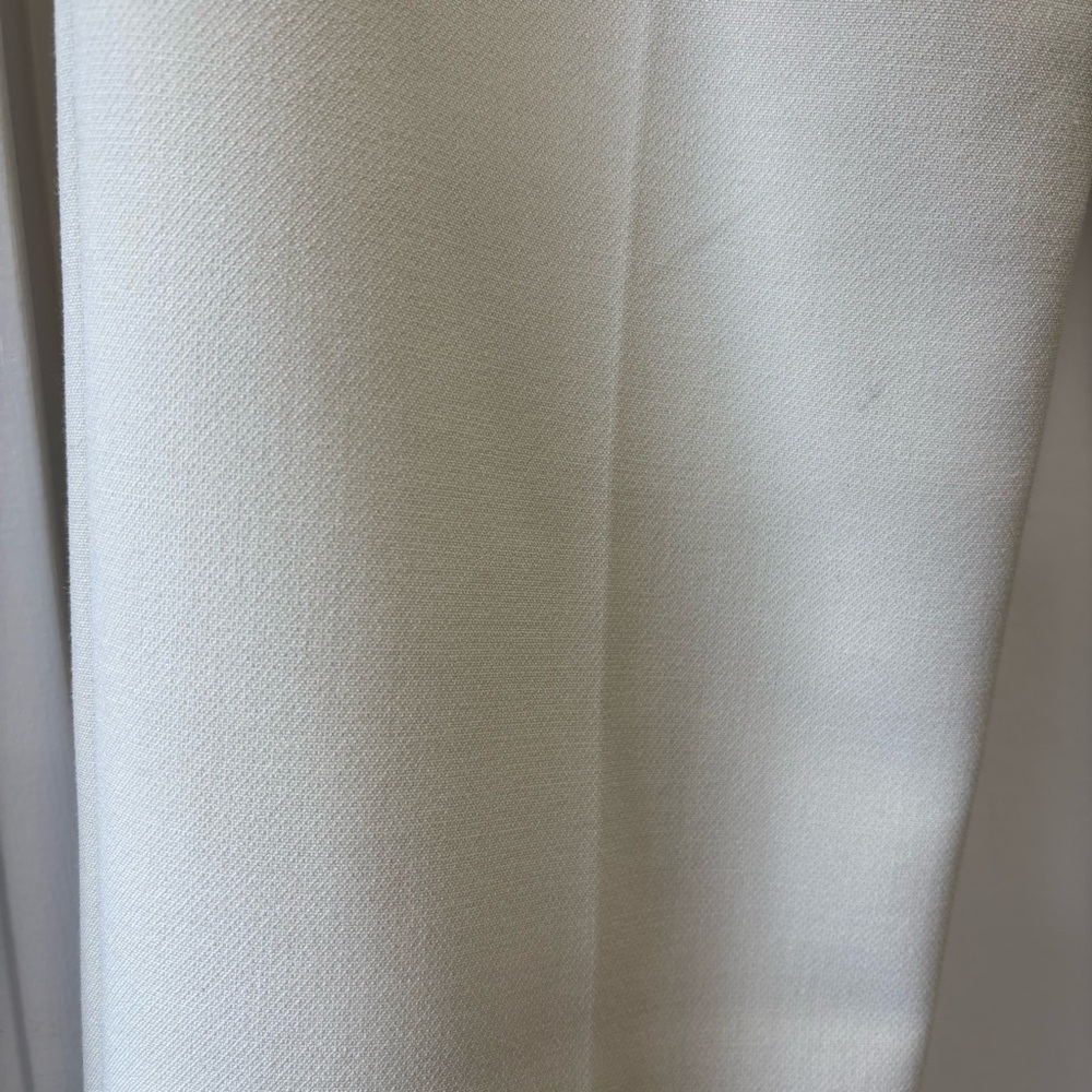 Ann Taylor Ivory Cream Stretch Slim Ankle Pants Size 6 - Picture 12 of 15